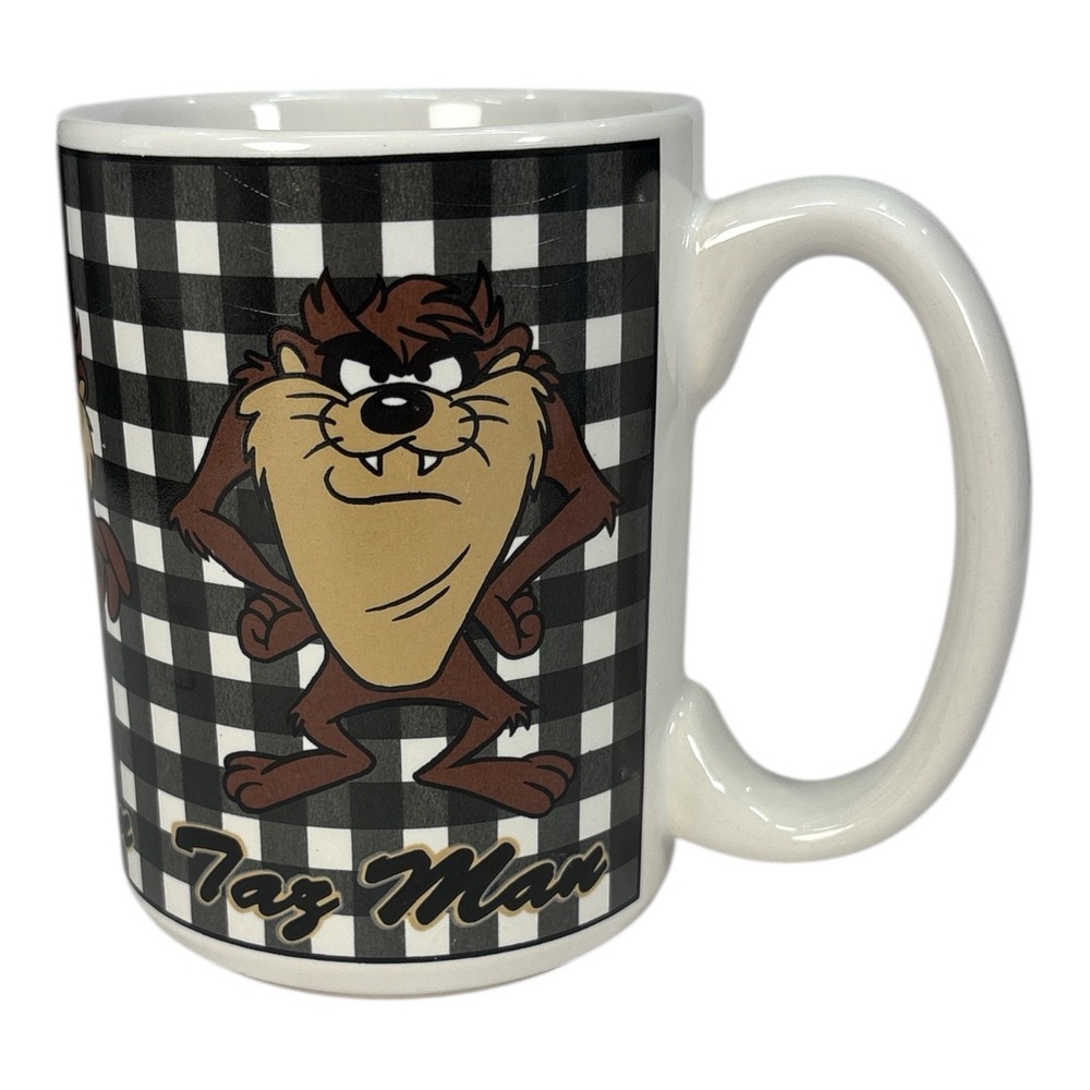 Vintage 1994 Taz Man 14oz Coffee Mug Cup Warner Bros Studio Tazmanian Devil